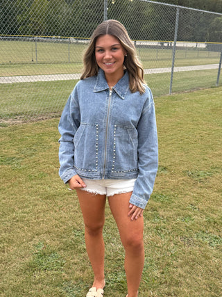 Pearl Denim Jacket