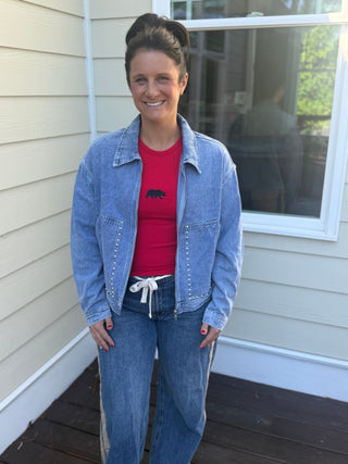 Pearl Denim Jacket