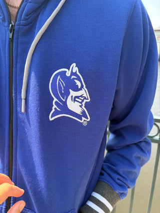 Men's Duke Blue Devils Zip Up Sweatshirt