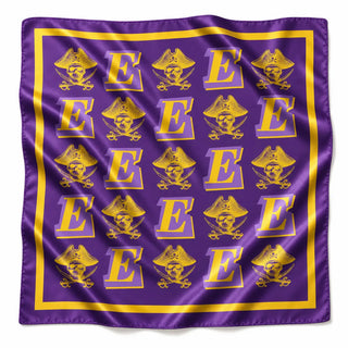 Pirate Purple and Gold Scarf