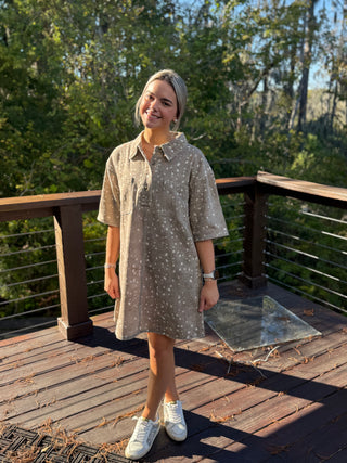 Bambi Print Mini Dress