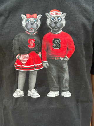 NC State Mr. And Mrs. Wuf T-Shirt