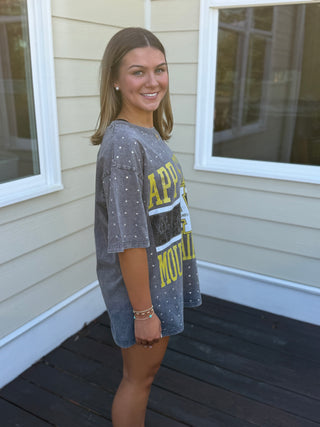 Appalachian State Rhinestone Tee