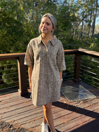 Bambi Print Mini Dress