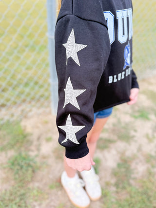Duke Blue Devils Kids Star Sleeve Pullover