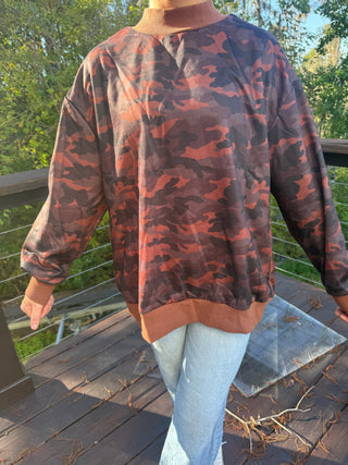 Camo Mockneck