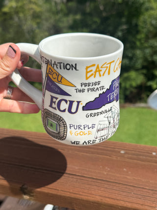 East Carolina University Icon Mug