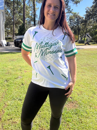 Mimosas & Mulligans Sparkle Tshirt