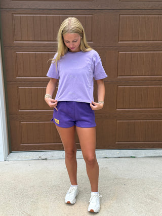 ECU Short Sleeve Ritter Tee – Lavender