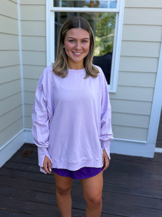 Lavender Long Sleeve Shirt