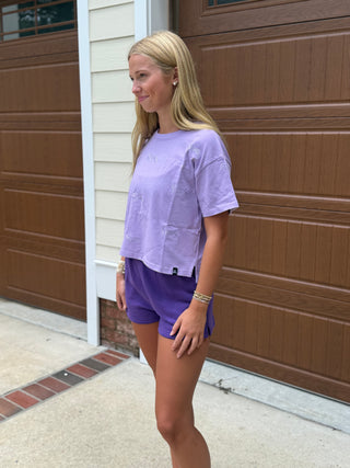 ECU Short Sleeve Ritter Tee – Lavender