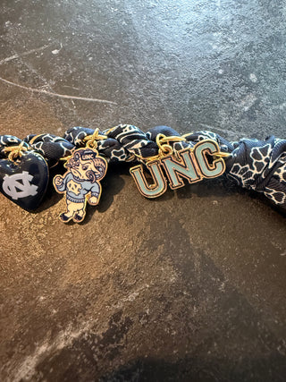 UNC Scarf Charm Bracelet- Canvas Style