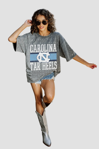 UNC Rhinestone Tee
