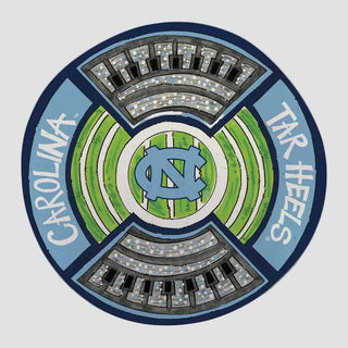 University of North Carolina Round Stadium Platter